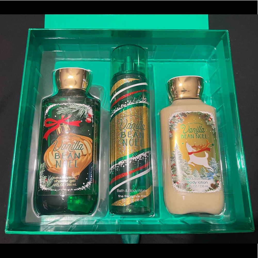 Bath & Body Works Vanilla Bean Noel Giftset